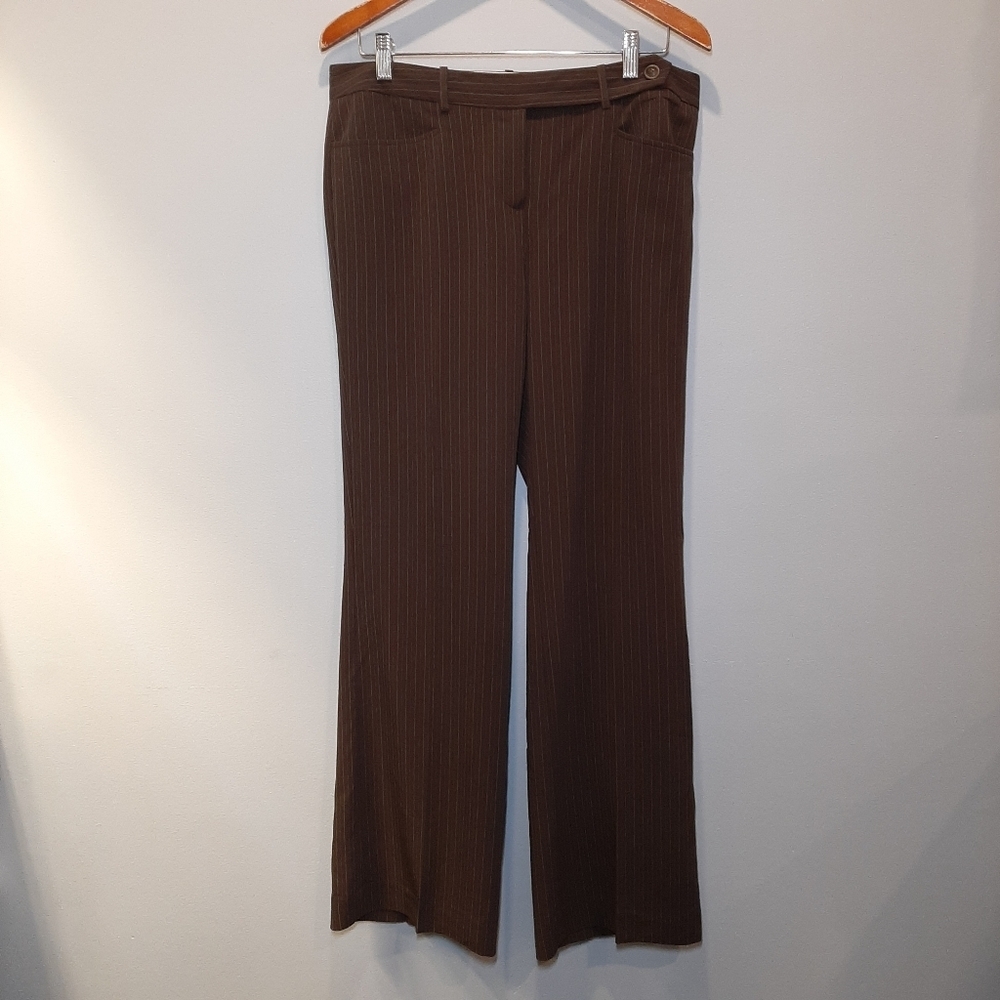 TAPEMEASURE Pinstripe 2pc Pant Suit Blazer Jacket Co-Ord Set Business Fall - Picture 7 of 15